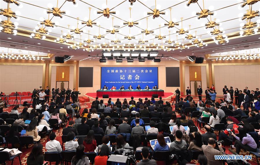 (TWO SESSIONS)CHINA-BEIJING-CPPCC-PRESS CONFERENCE (CN)