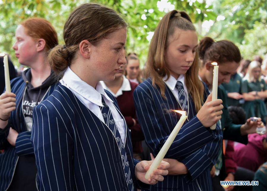 NEW ZEALAND-CHRISTCHURCH-STUDENTS-MOURNING