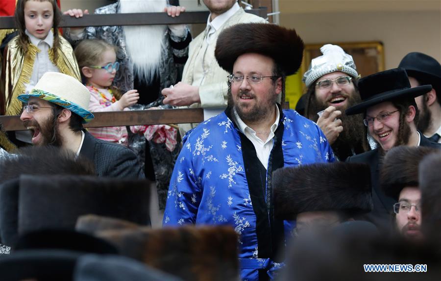 ISRAEL-BNEI BRAK-PURIM CELEBRATION