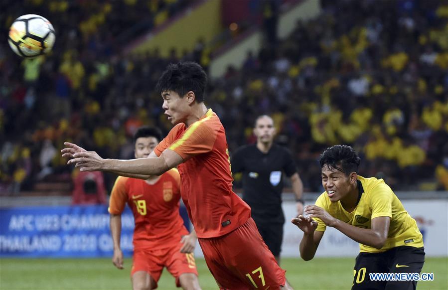 (SP)MALAYSIA-KUALA LUMPUR-FOOTBALL-AFC U23 CHAMPIONSHIP QUALIFIERS-GROUP J-CHN VS MYS