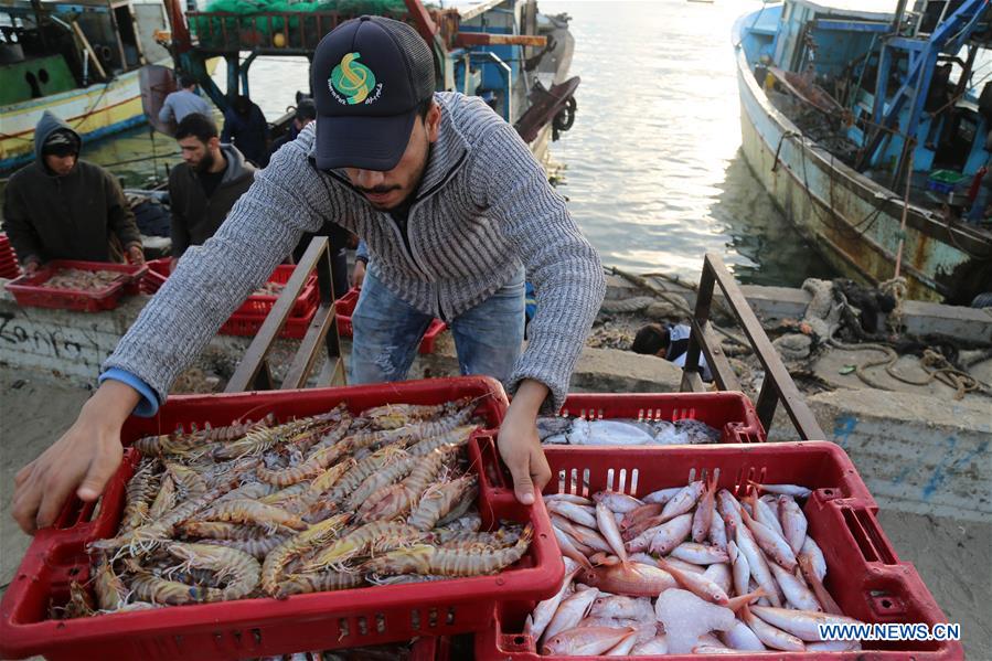 MIDEAST-GAZA-FISHERMAN