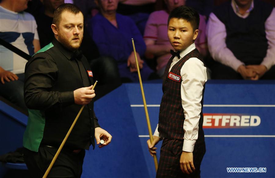 (SP)BRITAIN-SHEFFIELD-SNOOKER-WORLD CHAMPIONSHIP-DAY 5