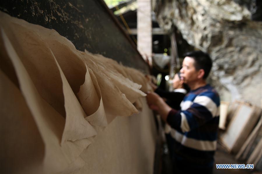 #CHINA-GUIZHOU-TRADITIONAL PAPERMAKING (CN)