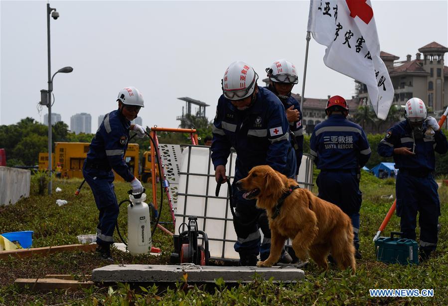 CHINA-HAINAN-TYPHOON DRILL (CN)