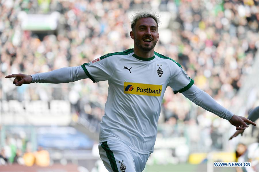 (SP)GERMANY-MOENCHENGLADBACH-SOCCER-BUNDESLIGA-MOENCHENGLADBACH VS HOFFENHEIM