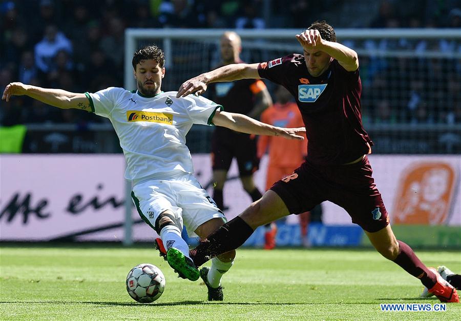 (SP)GERMANY-MOENCHENGLADBACH-SOCCER-BUNDESLIGA-MOENCHENGLADBACH VS HOFFENHEIM