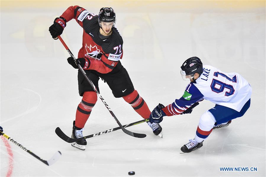 (SP)SLOVAKIA-KOSICE-ICE HOCKEY-IIHF-WORLD CHAMPIONSHIP-GROUP A-GBR VS CAN