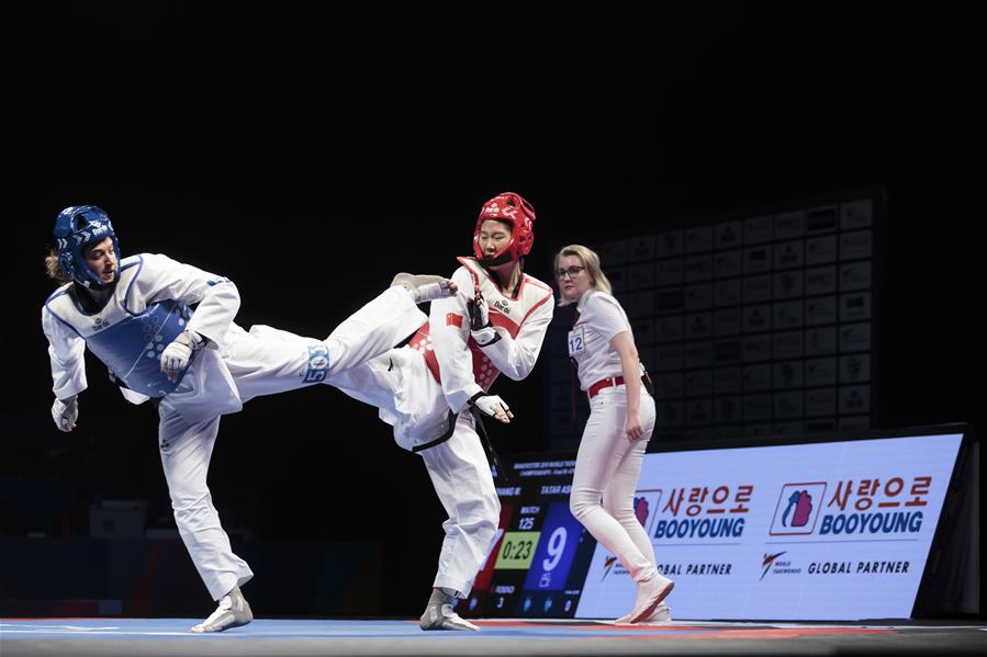 (SP)BRITAIN-MANCHESTER-TAEKWONDO-WORLD CHAMPIONSHIP-DAY 5