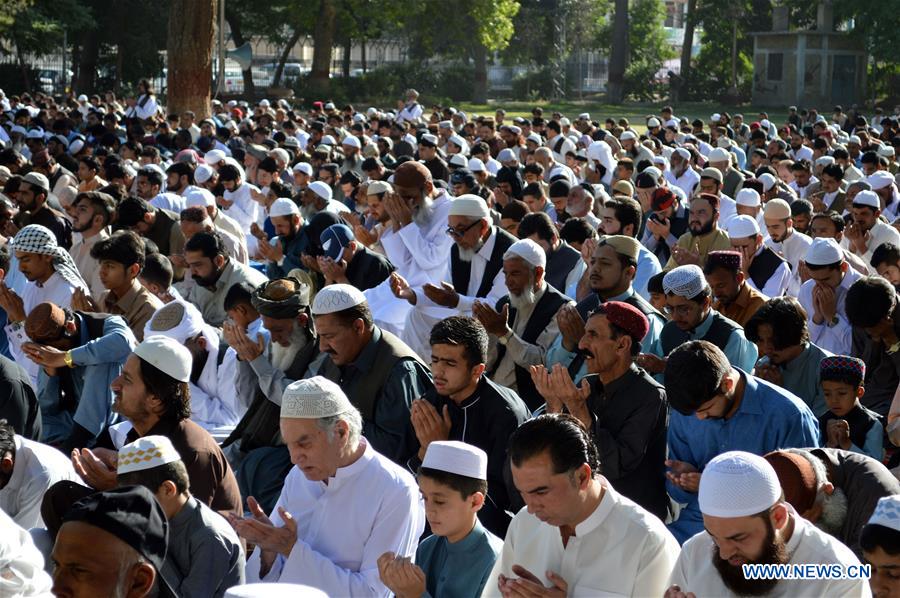 PAKISTAN-QUETTA-EID AL-FITR-PRAYER