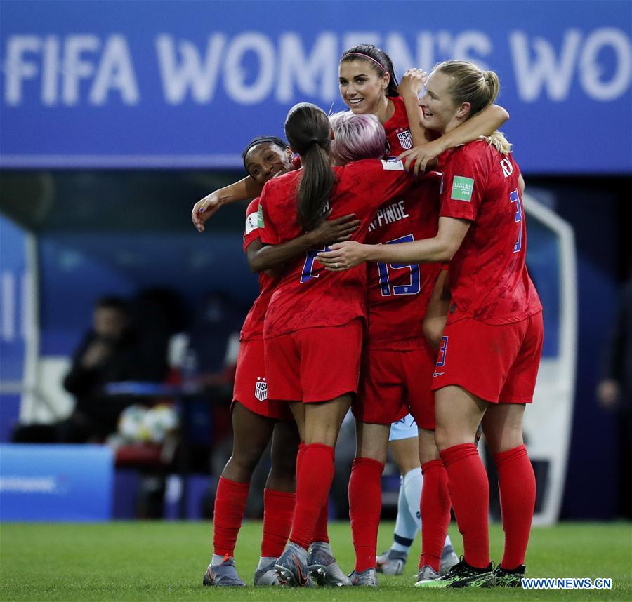 (SP)FRANCE-REIMS-SOCCER-FIFA WOMEN'S WORLD CUP-USA VS THA