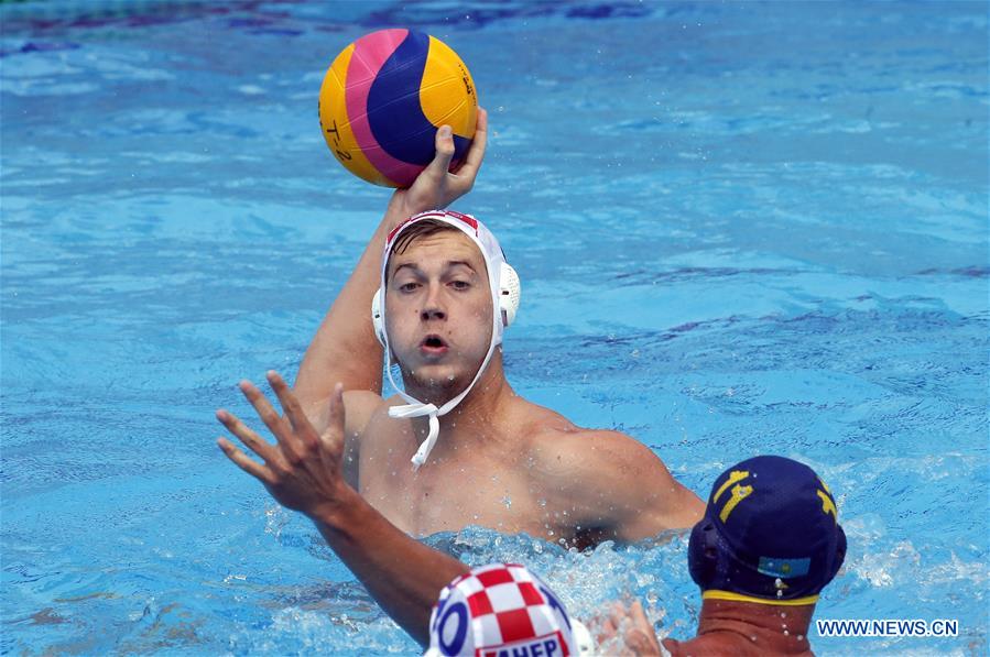 (SP)SERBIA-BELGRADE-WATER POLO-CROATIA VS KAZAKHSTAN