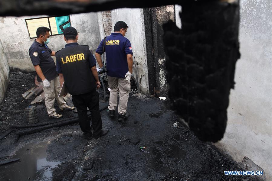 INDONESIA-NORTH SUMATRA-GAS LIGHTER FIRE