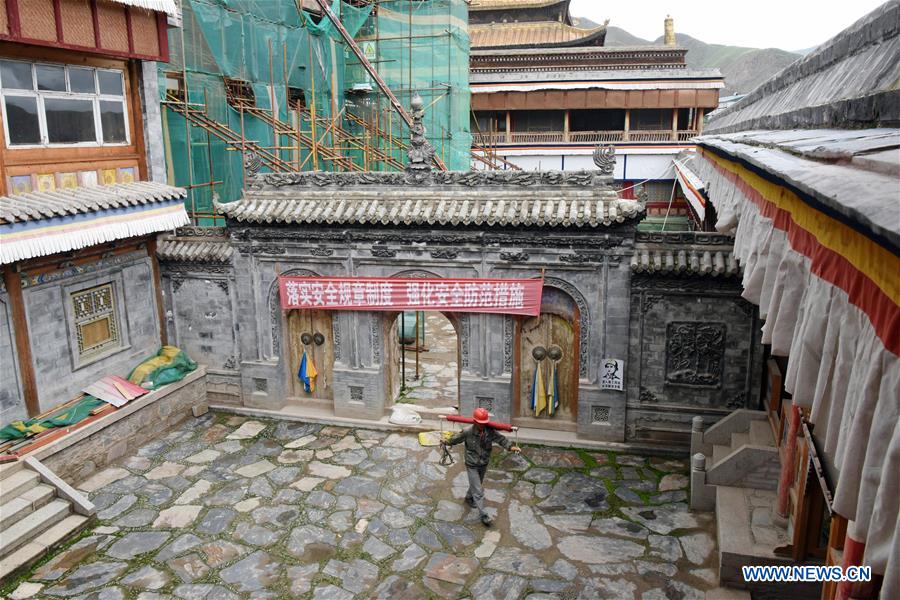 CHINA-GANSU-LABRANG MONASTERY-RESTORATION(CN)