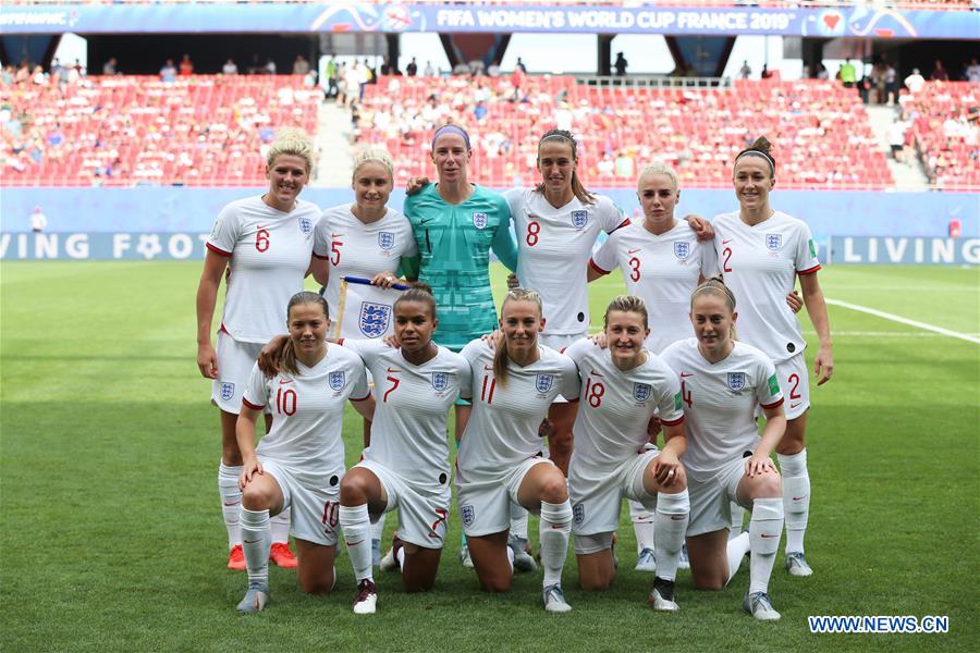 (SP)FRANCE-VALENCIENNES-2019 FIFA WOMEN'S WORLD CUP-ROUND OF 16-ENGLAND VS CAMEROON