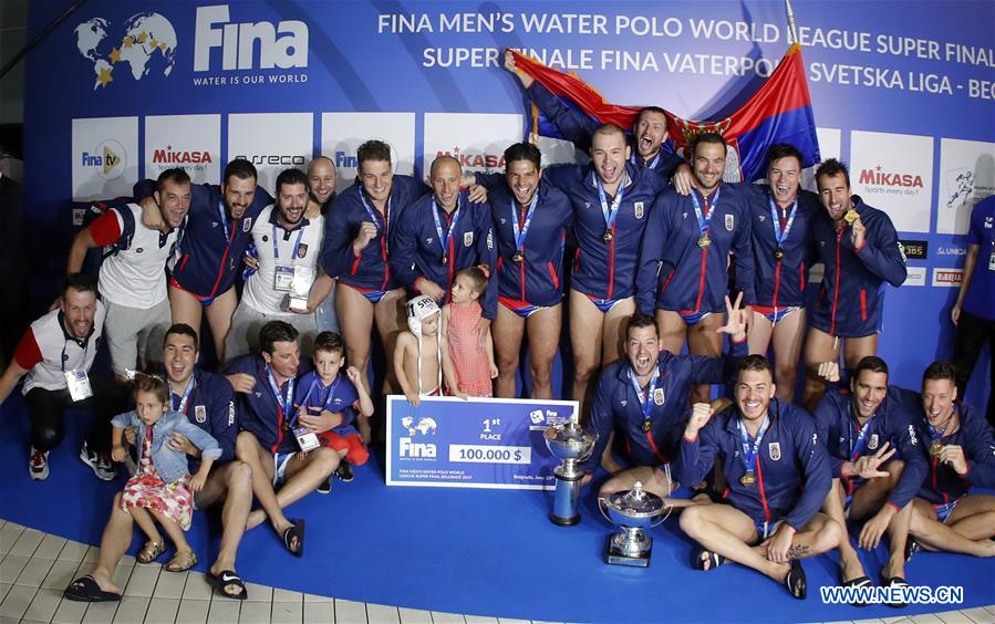 (SP)SERBIA-BELGRADE-WATER POLO-MEN'S WORLD LEAGUE-SUPER FINAL-SERBIA VS CROATIA