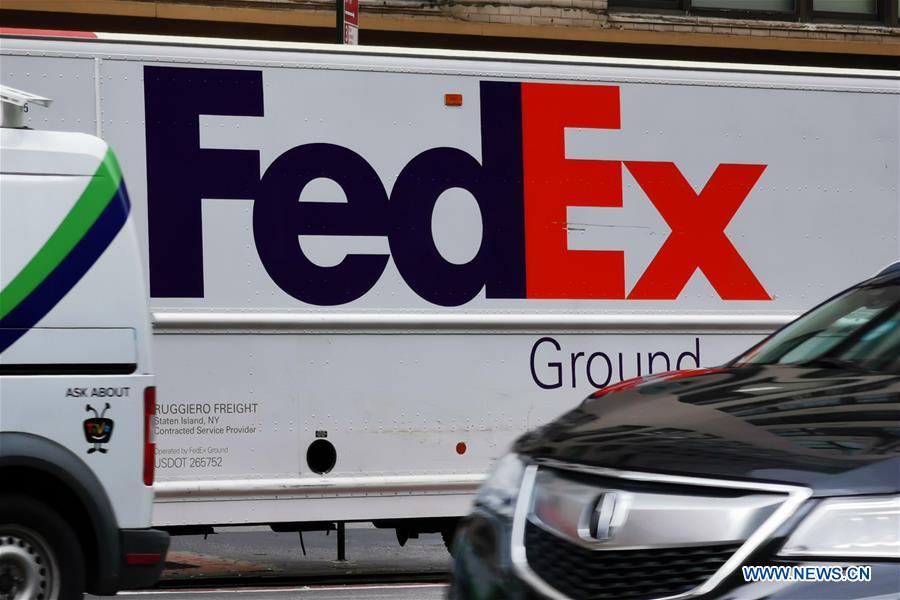 U.S.-NEW YORK-FEDEX