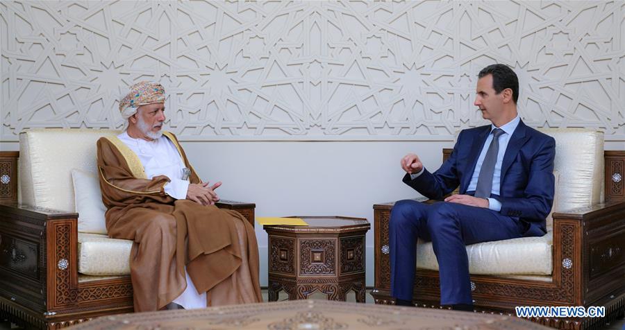 SYRIA-DAMASCUS-ASSAD-OMAN-FM-MEETING