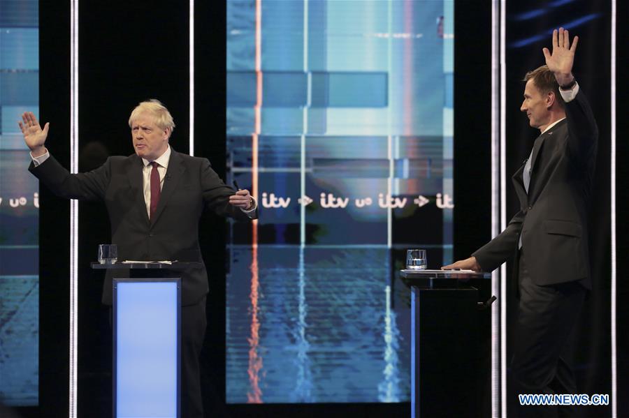 BRITAIN-SALFORD-ITV DEBATE-CONSERVATIVE PARTY LEADERSHIP