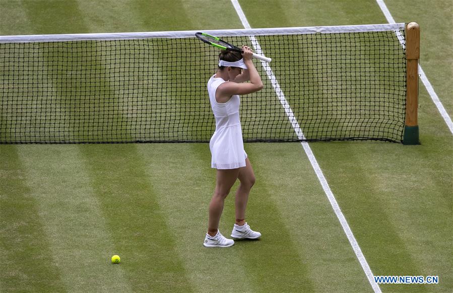 (SP)BRITAIN-LONDON-TENNIS-WIMBLEDON CHAMPIONSHIPS 2019-WOMEN'S SINGLES-FINAL