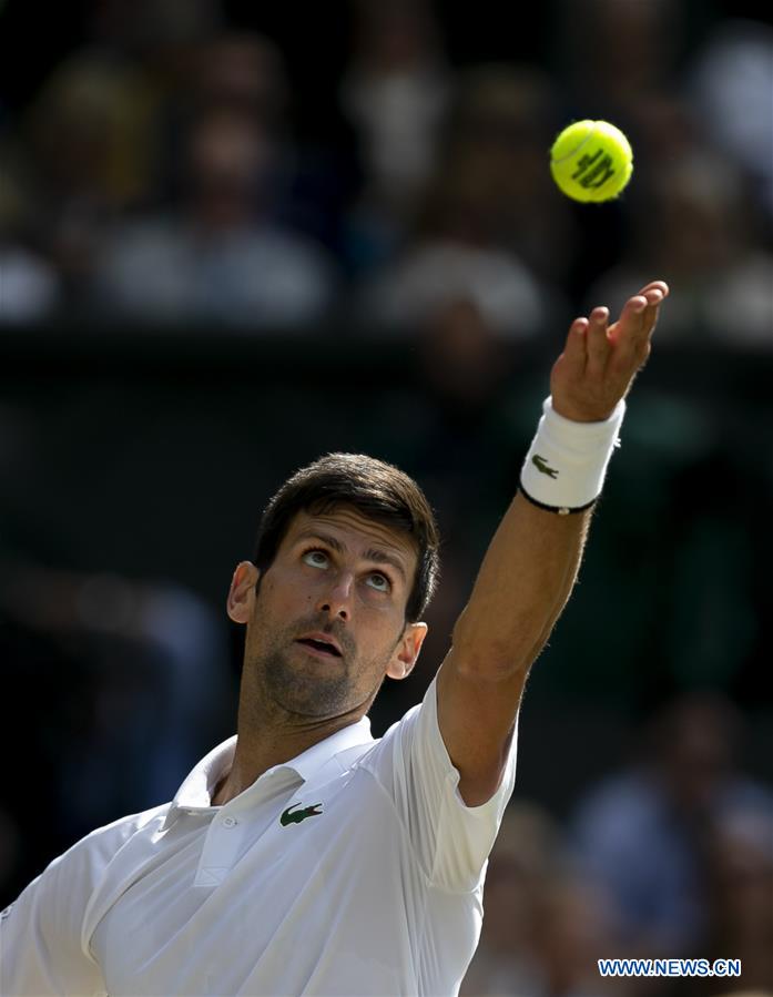 (SP)BRITAIN-LONDON-TENNIS-WIMBLEDON CHAMPIONSHIPS 2019-MEN'S SINGLES-FINAL