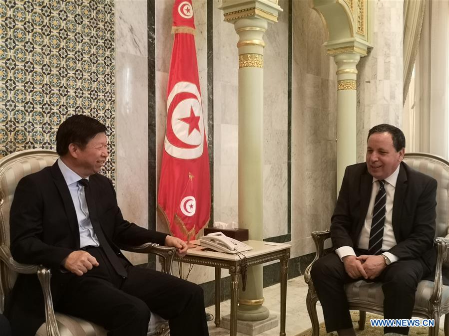 TUNISIA-TUNIS-CHINA-SONG TAO-MEETING