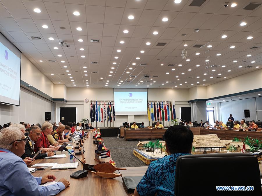 TUVALU-PACIFIC ISLAND FORUM-DIALOGUE-PARTNERS MEETING-CHINA 