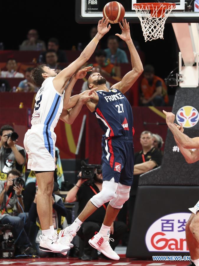 (SP)CHINA-BEIJING-BASKETBALL-FIBA WORLD CUP-SEMI FINALS-ARG VS FRA(CN)