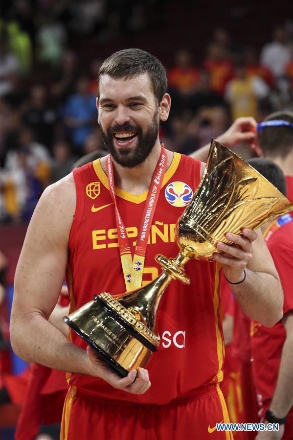 (SP)CHINA-BEIJING-BASKETBALL-FIBA WORLD CUP-ESP VS ARG (CN)