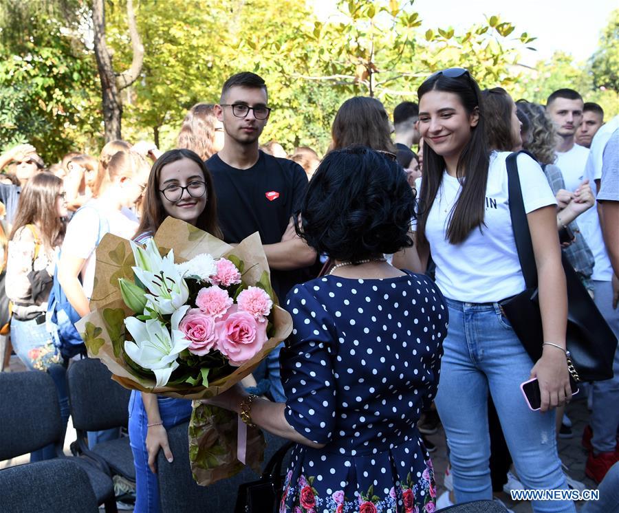 ALBANIA-TIRANA-NEW SCHOOL YEAR-START