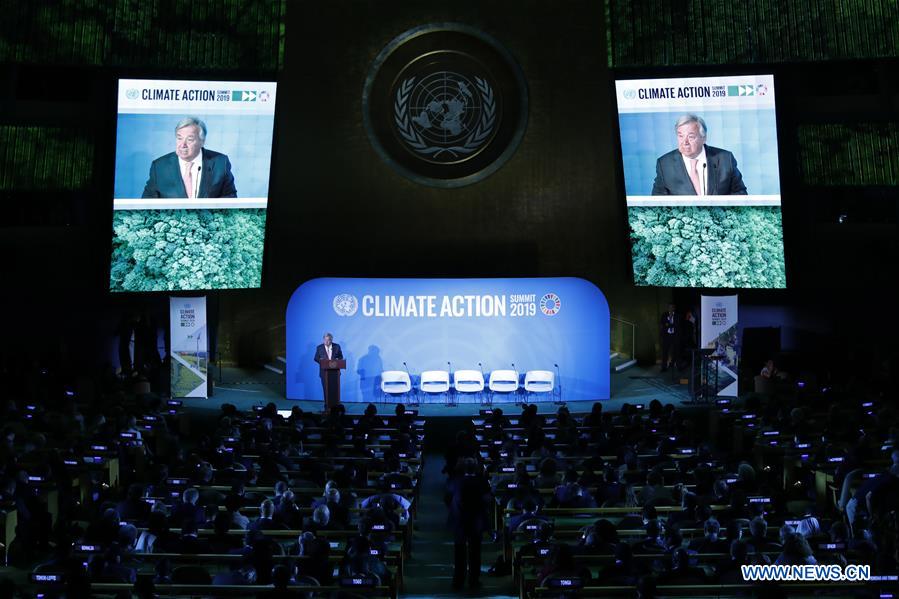 UN-CLIMATE ACTION SUMMIT-OPEN