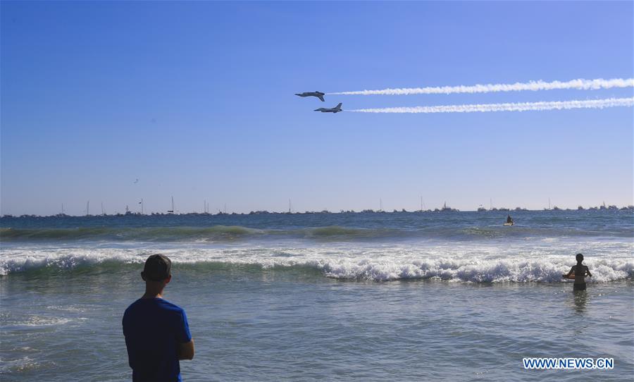 U.S.-CALIFORNIA-HUNTINGTON BEACH-AIRSHOW