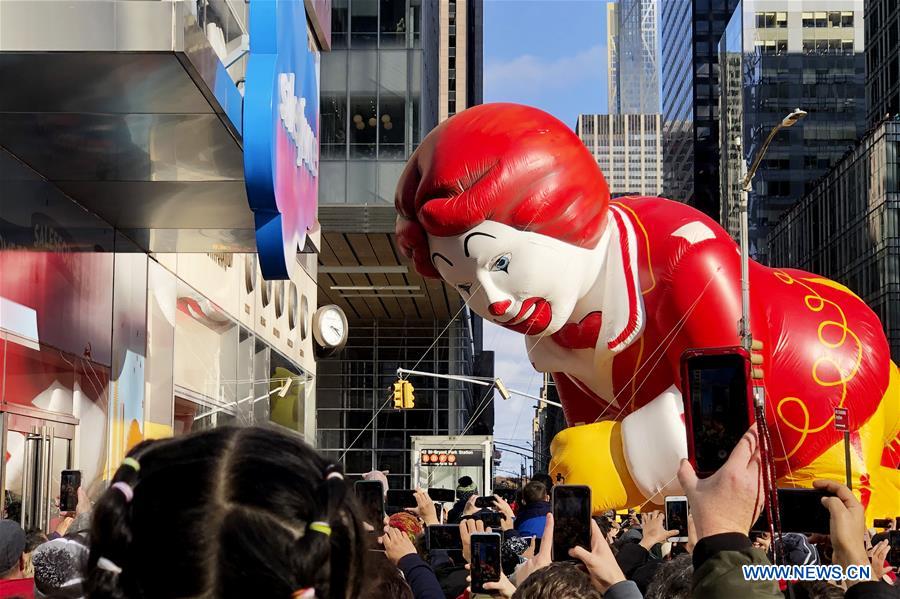 U.S.-NEW YORK-THANKSGIVING DAY PARADE