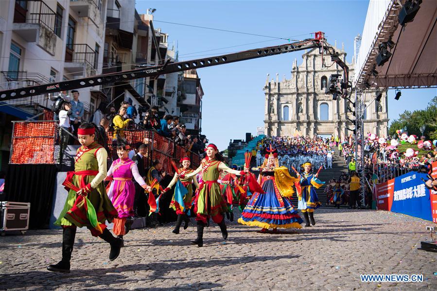 CHINA-MACAO-PARADE-CELEBRATION (CN)