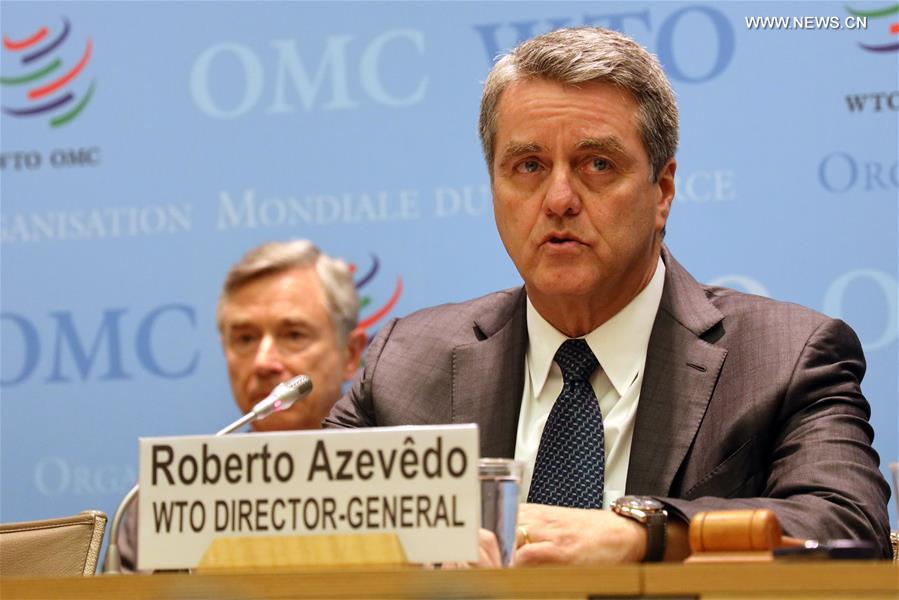 SWITZERLAND-GENEVA-WTO-CHIEF-PRESS CONFERENCE