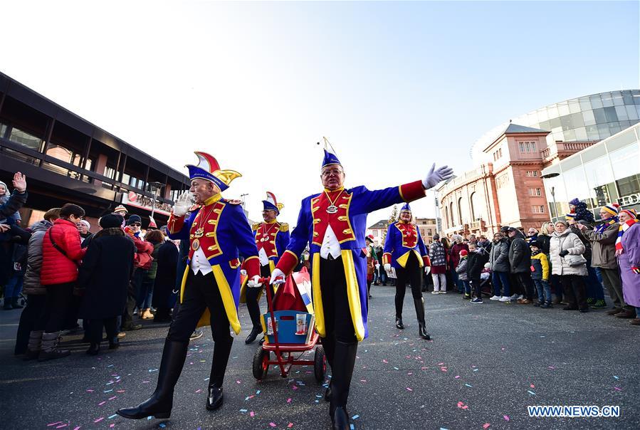 GERMANY-MAINZ-NEW YEAR-PARADE