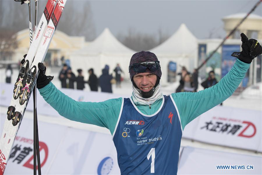 (SP)CHINA-HARBIN-WINTER TRIATHLON-WORLD CUP (CN)