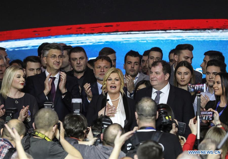 CROATIA-ZAGREB-PRESIDENTIAL ELECTION