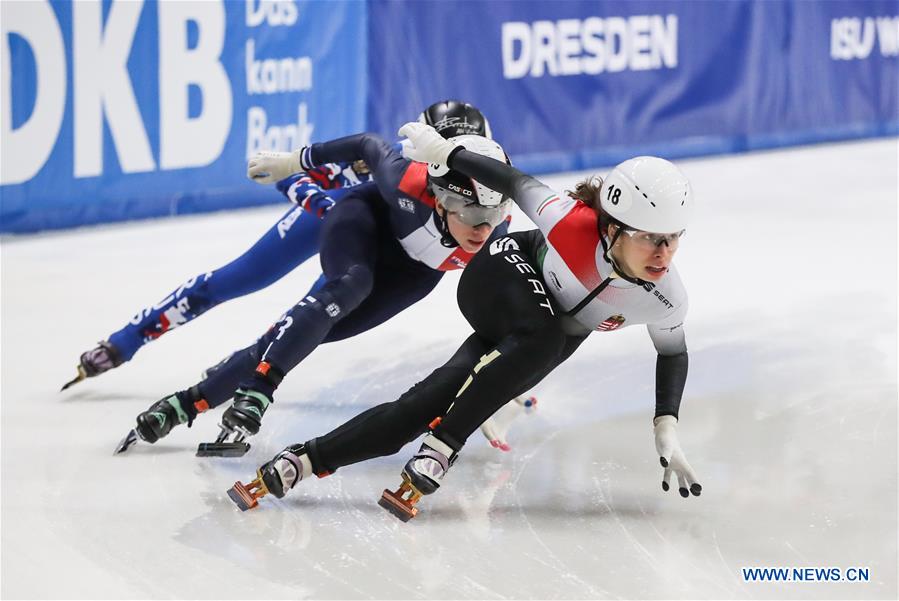 (SP)GERMANY-DRESDEN-ISU WORLD CUP