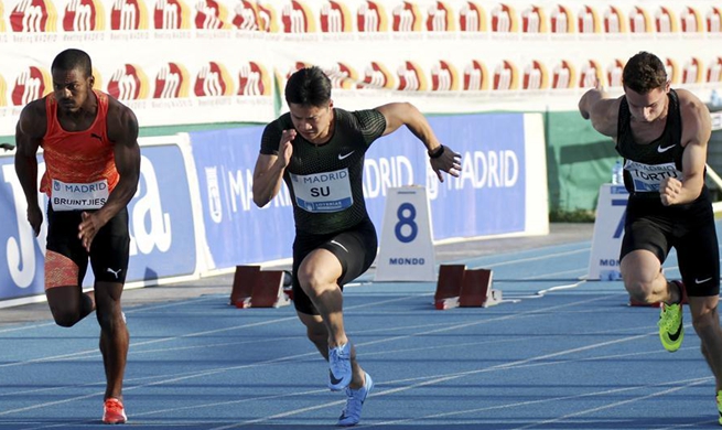 China's Su Bingtian moving closer to men's 100m world record