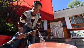 Water diversion project completed in NW China's Gansu