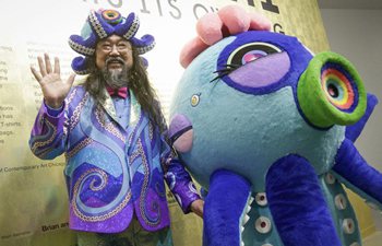 Japanese artist Takashi Murakami's exhibition held in Vancouver