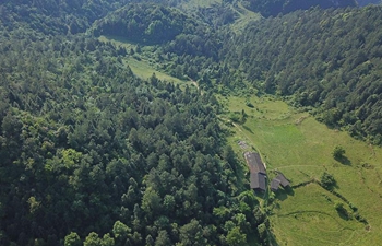 Scenery of Kuankuoshui National Nature Reserve in SW China's Guizhou