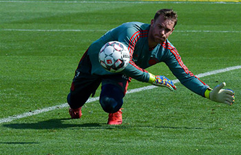 Bayern Munich holds training in Qatar