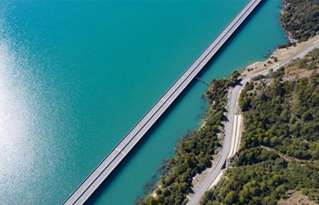 View of Duobu bridge in China's Tibet